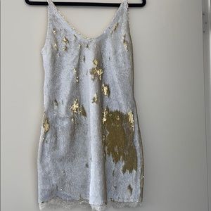Free people mini sequin dress